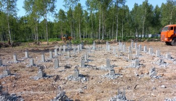 119 свай 200х200х3000 с распушением